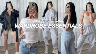 Capsule Wardrobe Essentials my 1010 Favorite Amazon Fashion Basics 2023 Amazon Must Haves [upl. by Nole704]