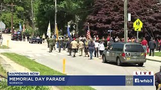 VIDEO Norwich Memorial Day parade [upl. by Hugues]