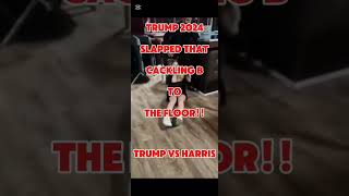 Rare Behind the scenes election footage 2024 Trump vs Harris [upl. by Aikim316]