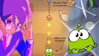 Playing The Hardest Game Ever Made  Cut The Rope [upl. by Dugaid]