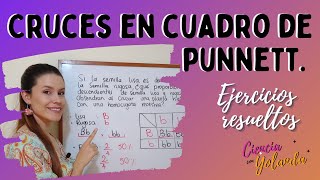 Cruce monohíbridohomocigoto recesivo🌳 y heterocigoto🌲 Fácil y rápido Cuadro de Punnett [upl. by Tiraj]