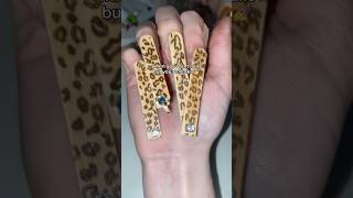 GLAMOUR 🐆🐆 funny relatable nails glamour [upl. by Gnil]