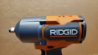 The RIDGID 18 Volt Half Inch High Impact Wrench [upl. by Artiek919]