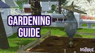 FFXIV 22 0325 Gardening Guide [upl. by Dric]