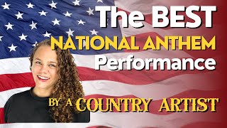 Patriotic amp Powerful Country Artists Unforgettable US National Anthem Performance 2024 [upl. by Anuaik]