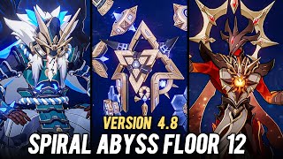 Spiral Abyss 48 Floor 12  Genshin Impact [upl. by Etoile]