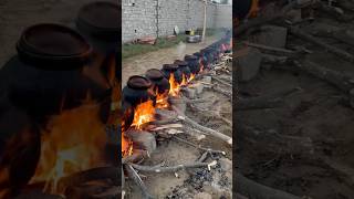 Katwa Gosht  Attock Traditional Dish  Village Wedding Program [upl. by Jessee]