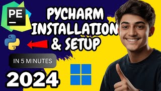 PyCharm Full INSTALLATION amp SETUP 2024  Write your first Python Program  Code Yantra [upl. by Lledor428]