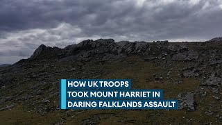 Britain’s daring Mount Harriet raid as told by Falklands veteran [upl. by Eelhsa]