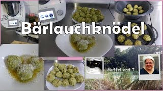 Bärlauchknödel mit frischem oder eingelegtem Bärlauch Brotverwertung [upl. by Enoch]