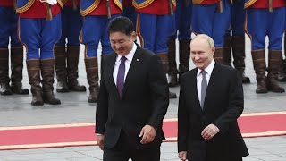 Mongolei ignoriert Haftbefehl gegen Putin [upl. by Edac]