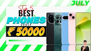 Top 5 Best Smartphone Under 50000 in June 2024  Best Flagship Phone Under 50000 in INDIA [upl. by Wolfie]