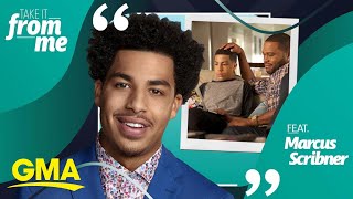 ‘Blackish’ star Marcus Scribner talks dream roles and dream car l GMA [upl. by Eelaroc]