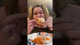 Whats up Everybody❤️ foryoupage EatWithCillaPie GetTheFirstBite Mukbang TunaSub Subway [upl. by Christensen878]