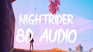 Arizona Zervas  NIGHTRIDER 8D AUDIO 360° [upl. by Olbap599]