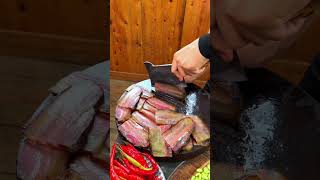 CURED MEAT腊肉 chinesestreetfood tastyfood foodie [upl. by Leummas579]