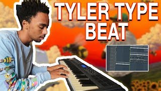 Making A Tyler The Creator Type Beat From Scratch  Gelato  Boredom  Peach Fuzz free [upl. by Grenier]