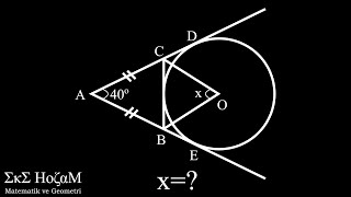 Geometri Soru Çözümü  Çemberler tyt ayt matematik geometri yks dgs kpss tytgeometri lgs [upl. by Bred]