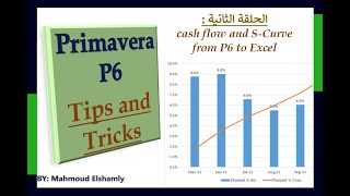 Primavera Tricks  How to get data from Primavera and make Cash flow amp Scurve in Excel [upl. by Aima]