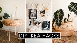 35 IKEA Hacks für Boho Vibes im Wohnzimmer  schnell und einfach [upl. by Ardiedal]