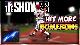 How to Get GOOD at Hitting in MLB The Show 23 Hitting Tips MLB The Show 23 [upl. by Catherin]