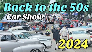 2024 Back to the 50s Classic Car Show  Over 11000 Classic Cars  Day One [upl. by Kancler488]