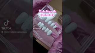 Emballage de commande nails nailart packingorders pressonnails [upl. by Conway]