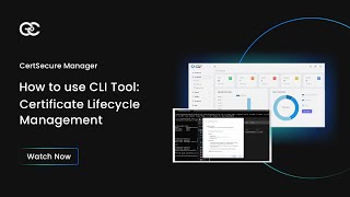 Using CLI Tool  Certificate Lifecycle Management  Encryption Consulting [upl. by Thedric260]