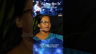 Interview  Talk Show  Rev Dr Mothy Varkey With Evg J V Peters Family  Music Spread [upl. by Aiynat]