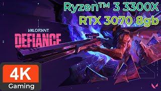 Ryzen 3 3300X  RTX 3070 8GB  Mainboard X570  RAM 32GB 3600MHz  4K Gaming [upl. by Eilyab852]