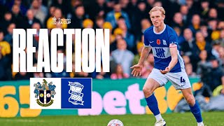 REACTION  Christoph Klarer  Sutton United 01 Birmingham City  Emirates FA Cup [upl. by Ellette]