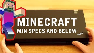 Minecraft on min specs and below Intel HD 4000 Thinkpad T430s T410 T60 [upl. by Bishop]