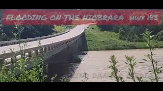 Nebraska River OVERFLOWS MUST SEE [upl. by Neehs977]