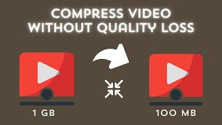 How to Compress Video using FFmpeg to Reduce 90 Size without Quality Loss [upl. by Bucella419]