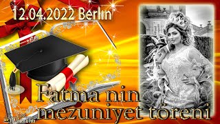 Fatma nin mezuniyet töreni 12042022 Berlin Part 1 [upl. by Huang116]