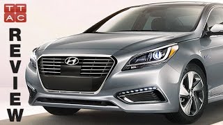 2016 Hyundai Sonata Hybrid Review [upl. by Leehar]