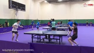 Day 2 training in 2019 Korea Open [upl. by Ahsotal447]