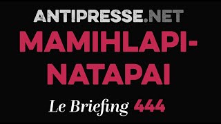 MAMIHLAPINATAPAI 3152024 — Le briefing avec Slobodan Despot [upl. by Blinni]