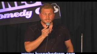 Byron Bertram Headlines LaffLines Stand Up Comedy [upl. by Dranreb]