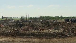 Texas blast leaves behind 100foot crater [upl. by Odilo]