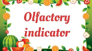 Olfactory indicators class 10  chemistry [upl. by Laine]