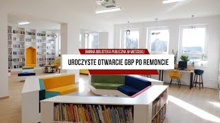 Otwarcie Biblioteki w Mieścisku po modernizacji [upl. by Okihsoy]