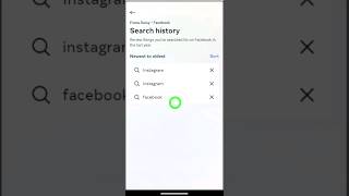 How to delete facebook search history 2023  clear facebook search history on iphone android fb [upl. by Terri]