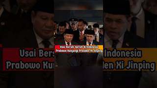 Momen persahabatan Prabowo dan Xi Jinping shorts information [upl. by Rosemarie]