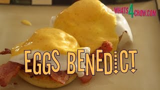 How to Make Eggs Benedict with Real Hollandaise Sauce Eggs Benedict amp Hollandaise Sauce Recipe [upl. by Enylorac]