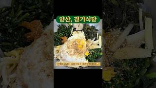 양산 맛집 추천 부산 근교 통도사 앞 산채비빔밥 맛집 경기식당  shorts [upl. by Jueta]