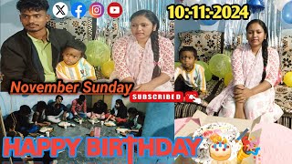 Happy Birthday To you Assam Hindi 10122024🎂🎉🎂🎈🍰❤️ [upl. by Vincenz491]