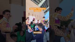 Talavante Cayetano y Caballero en mostoles shorts [upl. by Yennek]