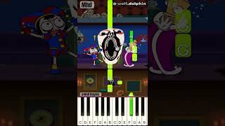 Escape Game  The Mystery Of Mildenhall Manor the amazing digital circus wolfdolphin  Piano [upl. by Ahsatan]