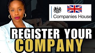 How to REGISTER UK BUSINESS on Companies House UK [upl. by Lincoln]